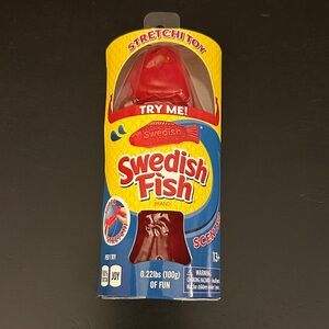 Swedish Fish Squishy Squish Stretch Toy - Red & Candy Scented